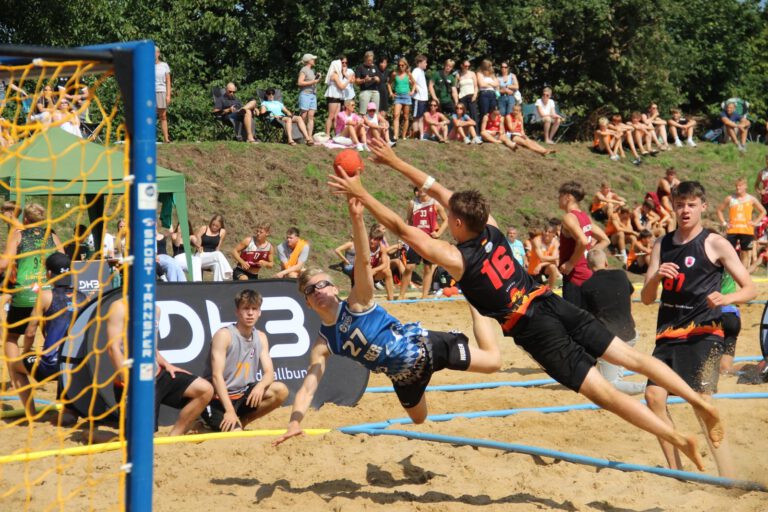 Wir fördern Beachhandball in Hamburg